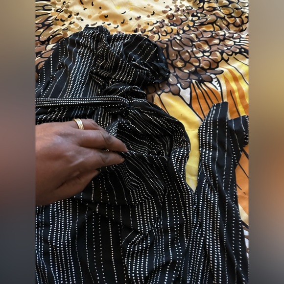 SIMPLY STYLED strapless Jumpsuit dots size Xl - Picture 9 of 10